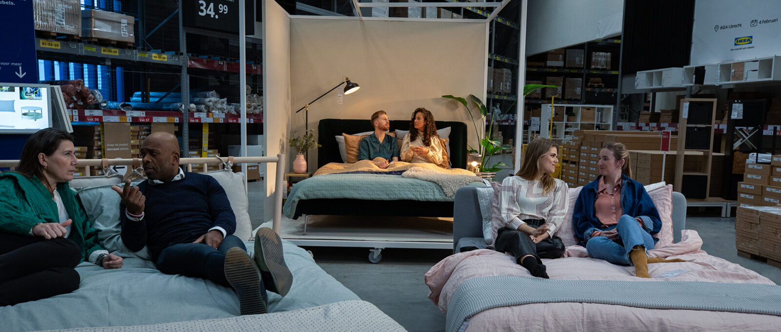 Daten in IKEA Utrecht